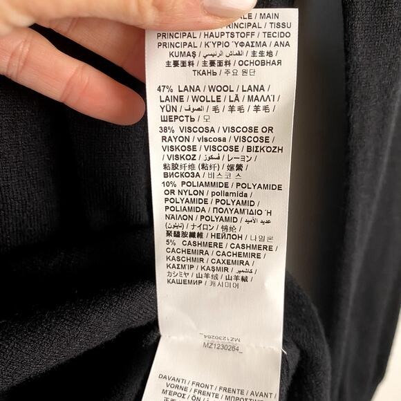 NWT Love Moschino Safety Pin Sweater Size 40 - Picture 8 of 9